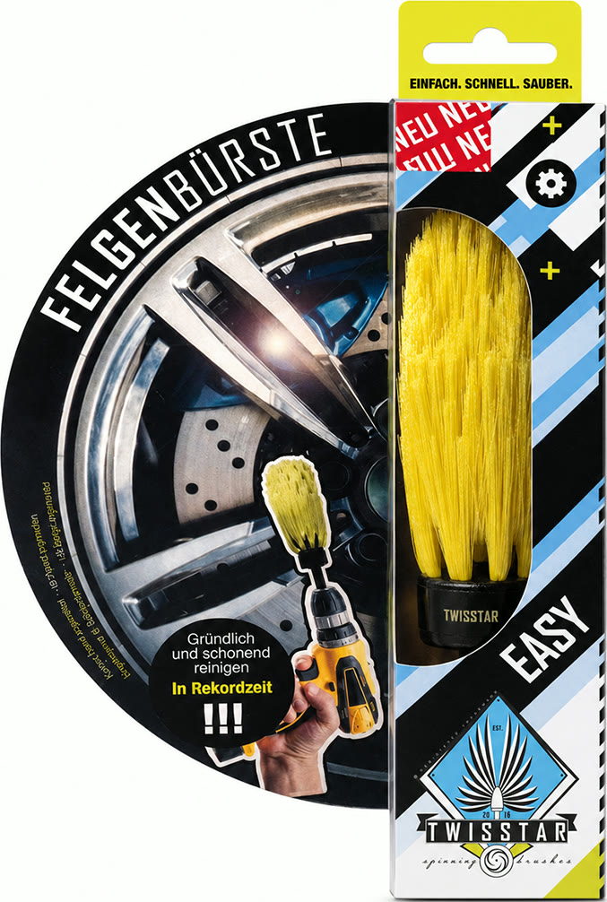 Easy retail blister pack — SB-010, blister card plus boxed brush.