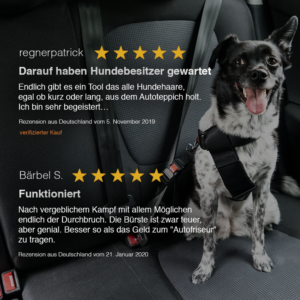 Shop listing for the pet-hair remover with five-star customer reviews.