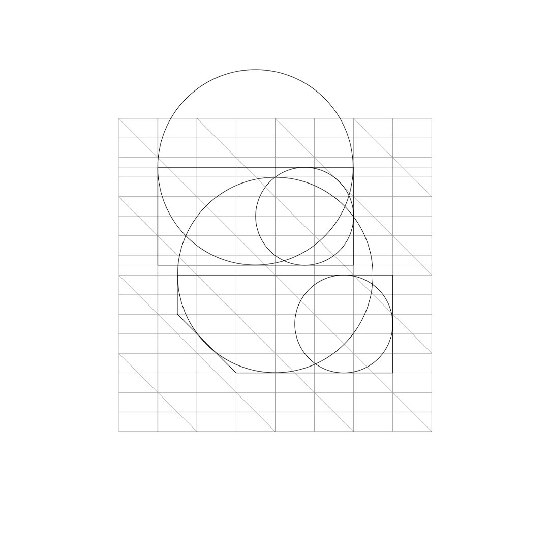 Logoentwicklung Schritt 2 fuer Bachmann Modehaus